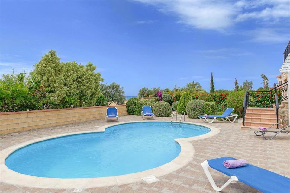 Argaka Beachfront Villa Paphos Exteriör bild